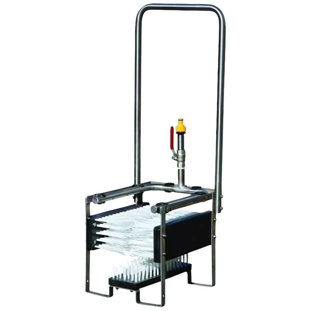 NETTOYEUR DE BOTTES EN ACIER INOX